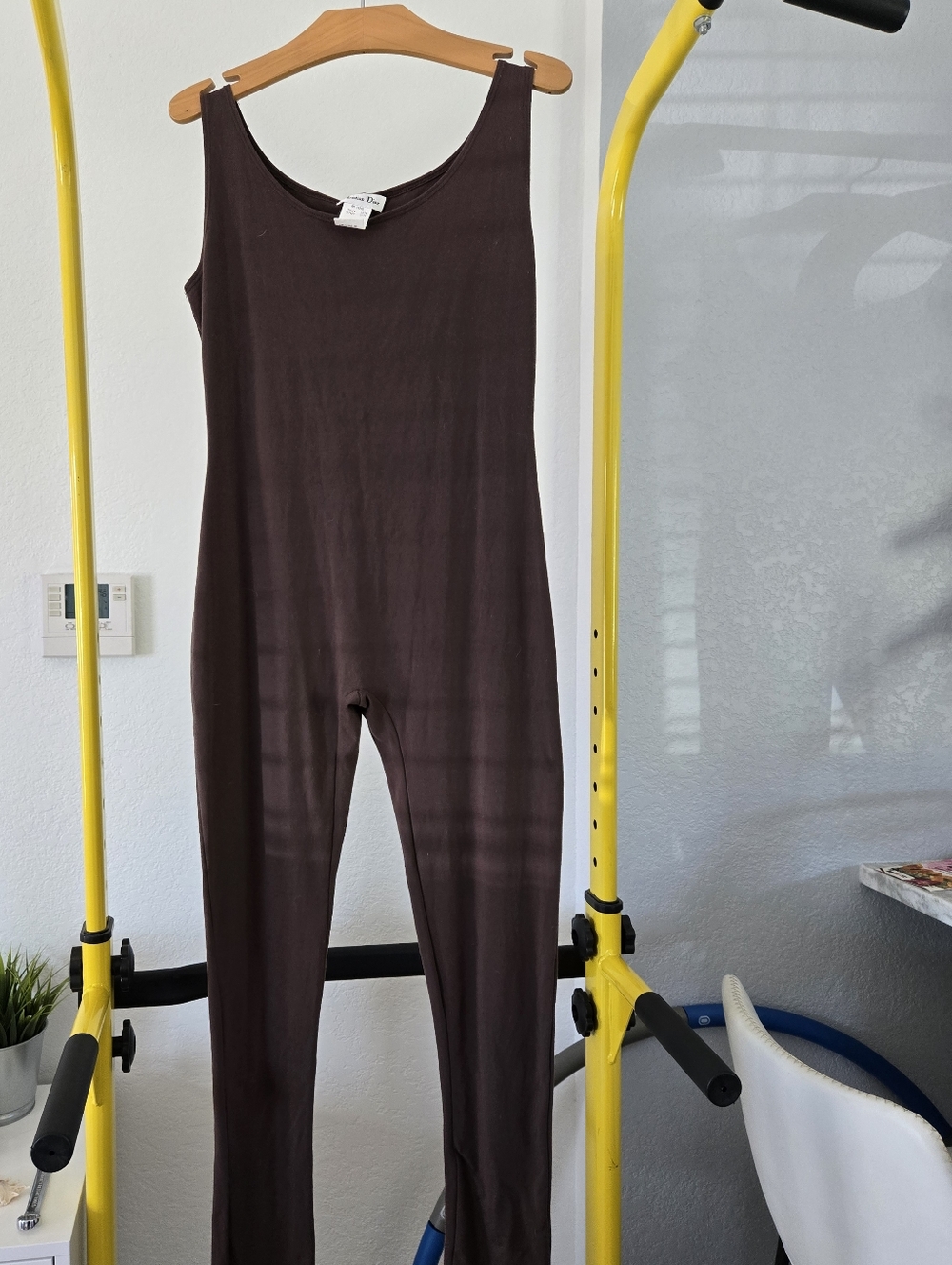 Nice Christian Dior Brown Sleeveless Jumpsuit